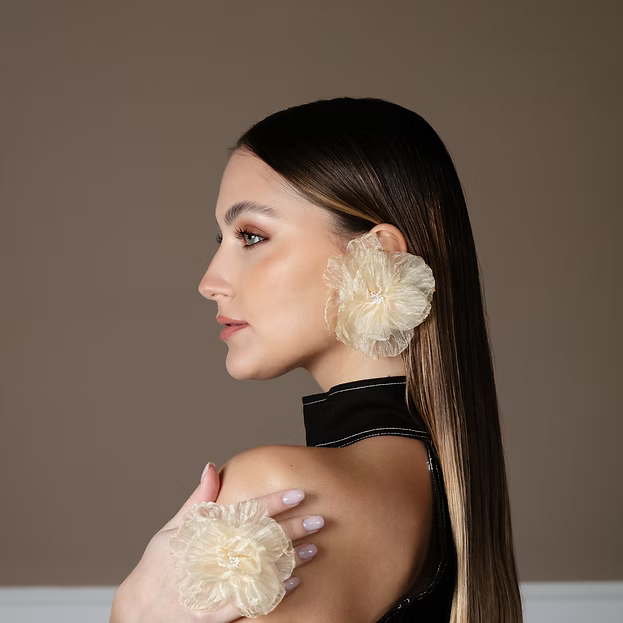 Anello Flower Organza