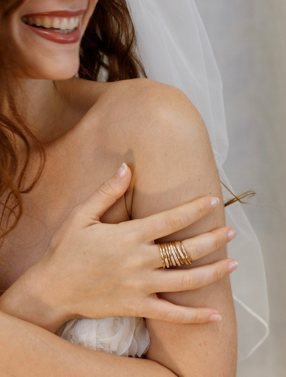 Anello scultoreo Spirale De Luxe | Sur Les Seins