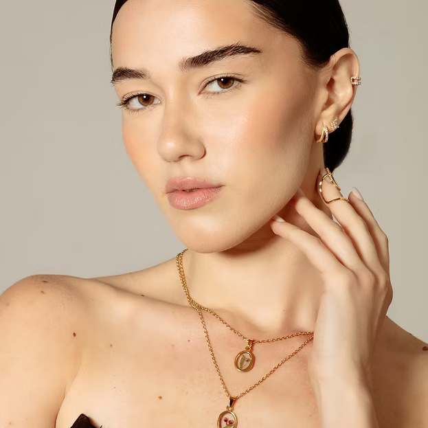 Collana Fiore Verde