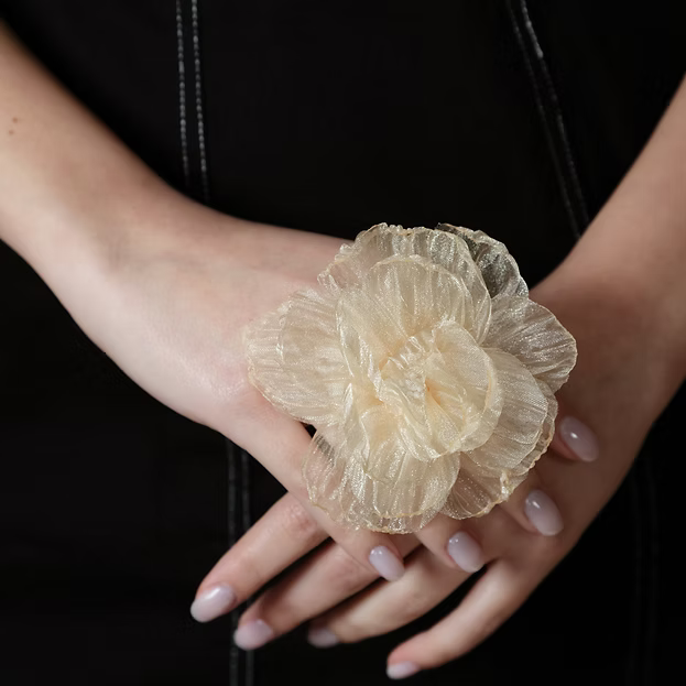 Anello Flower Organza
