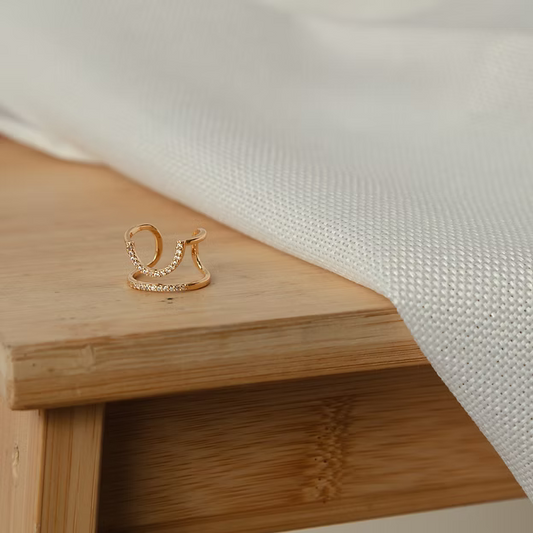 Nail Rings- Diamond Set