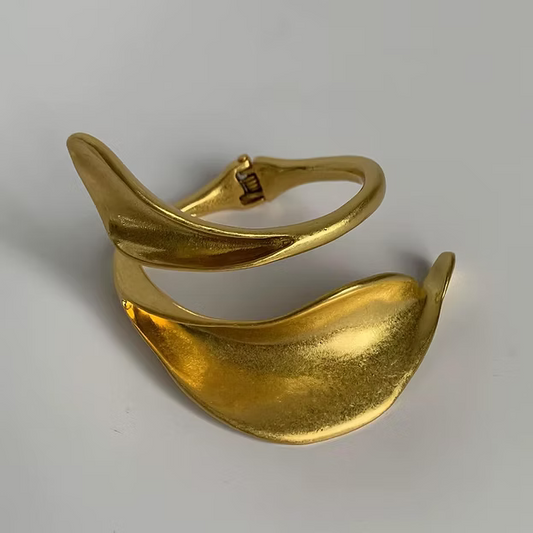 Intrigues Bangle- Gold