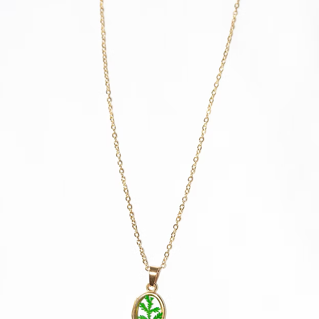 Collana Fiore Verde